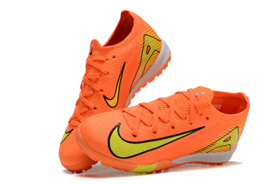 Kids Kids Nike Air Zoom Mercurial Vapor 16 Elite TF Football Shoes - Orange/Yellow/Black/White