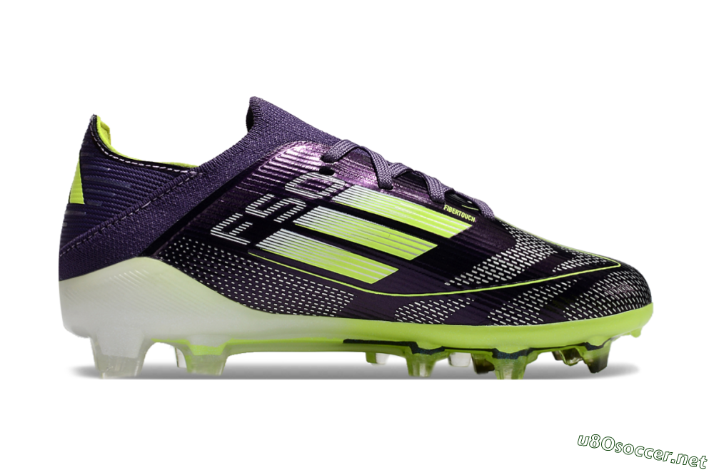 Kids Kids Adidas F50 Elite FG Football Boots - Purple/Yellow/White 6