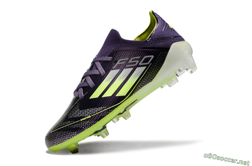 Kids Kids Adidas F50 Elite FG Football Boots - Purple/Yellow/White 5