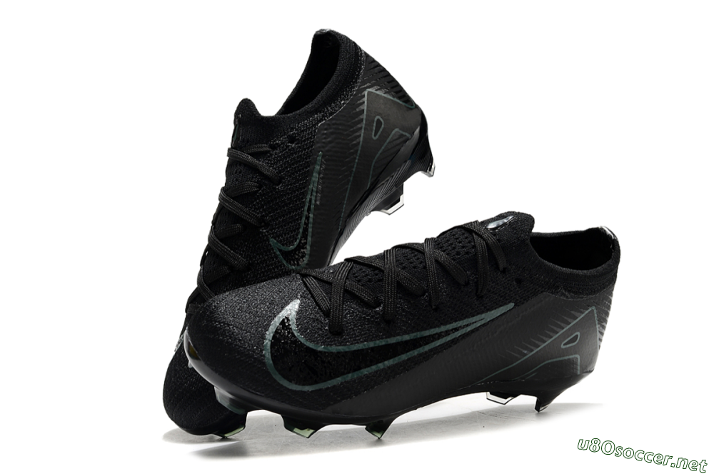 Kids Kids Nike Air Zoom Mercurial Vapor 16 Elite FG Football Boots - Black/Green/Blue 3