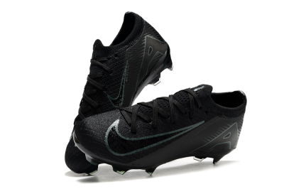 Kids Kids Nike Air Zoom Mercurial Vapor 16 Elite FG Football Boots - Black/Green/Blue