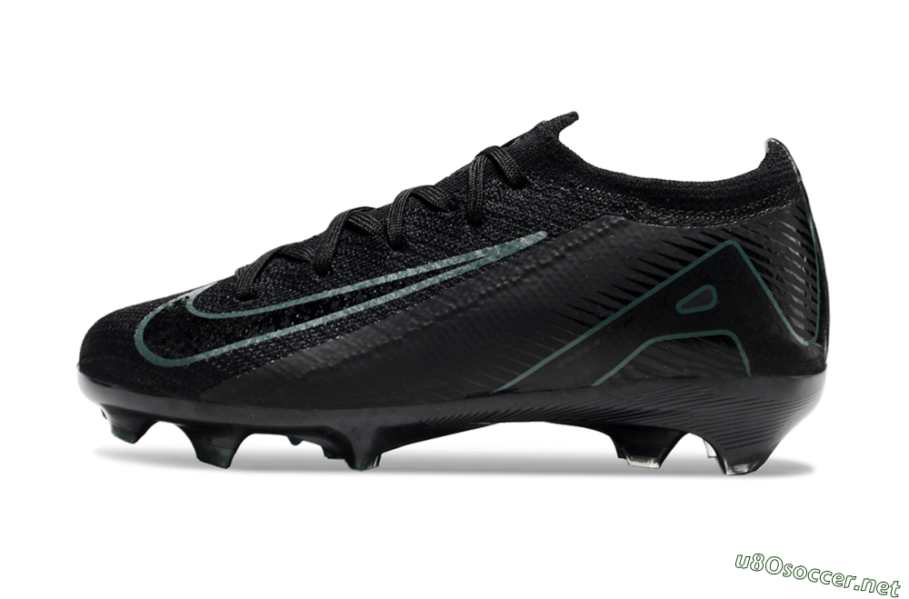Kids Kids Nike Air Zoom Mercurial Vapor 16 Elite FG Football Boots - Black/Green/Blue 0