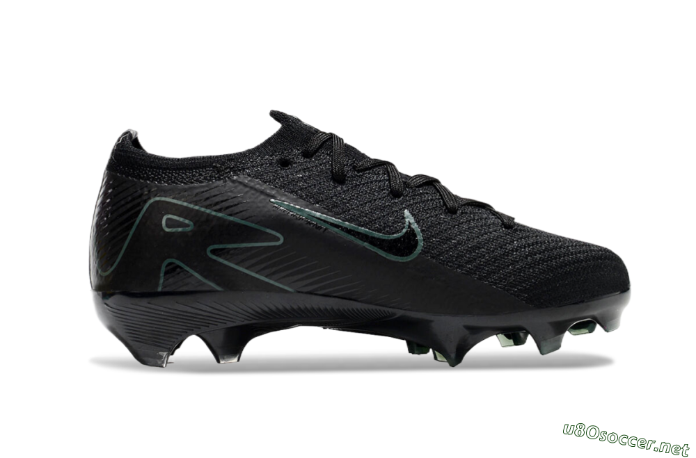 Kids Kids Nike Air Zoom Mercurial Vapor 16 Elite FG Football Boots - Black/Green/Blue 6