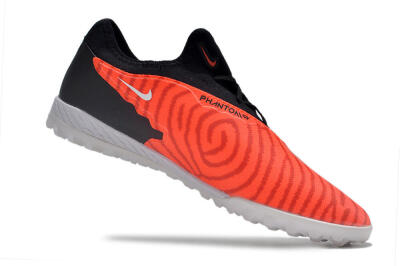 Unisex Nike React Phantom GX Pro TF Football Shoes - Red/Black/White