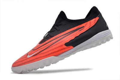 Unisex Nike React Phantom GX Pro TF Football Shoes - Red/Black/White