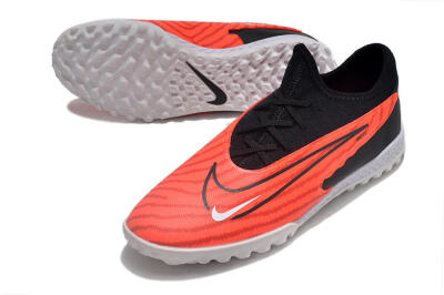 Unisex Nike React Phantom GX Pro TF Football Shoes - Red/Black/White