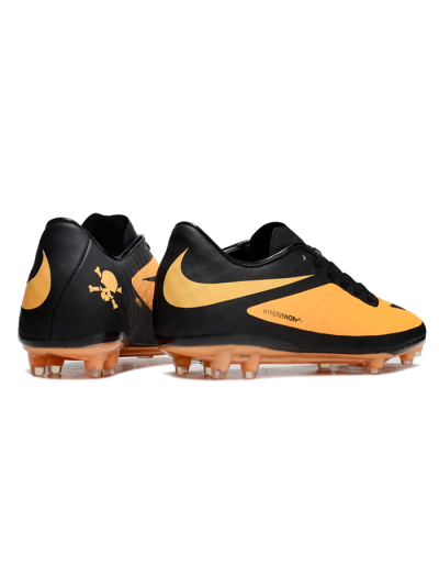 Men's Nike Hypervenom Phantom FG Football Boots - Yellow/Black/White