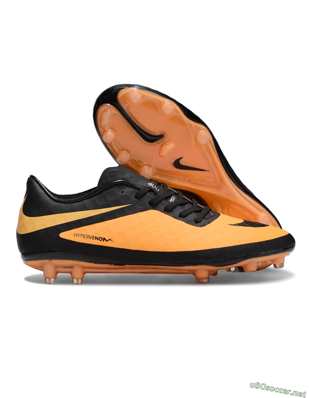 Men's Nike Hypervenom Phantom FG Football Boots - Yellow/Black/White 2