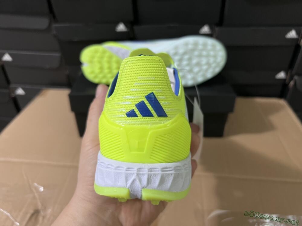 Unisex Adidas F50 Elite TF Football Shoes - Jade/Blue/Yellow