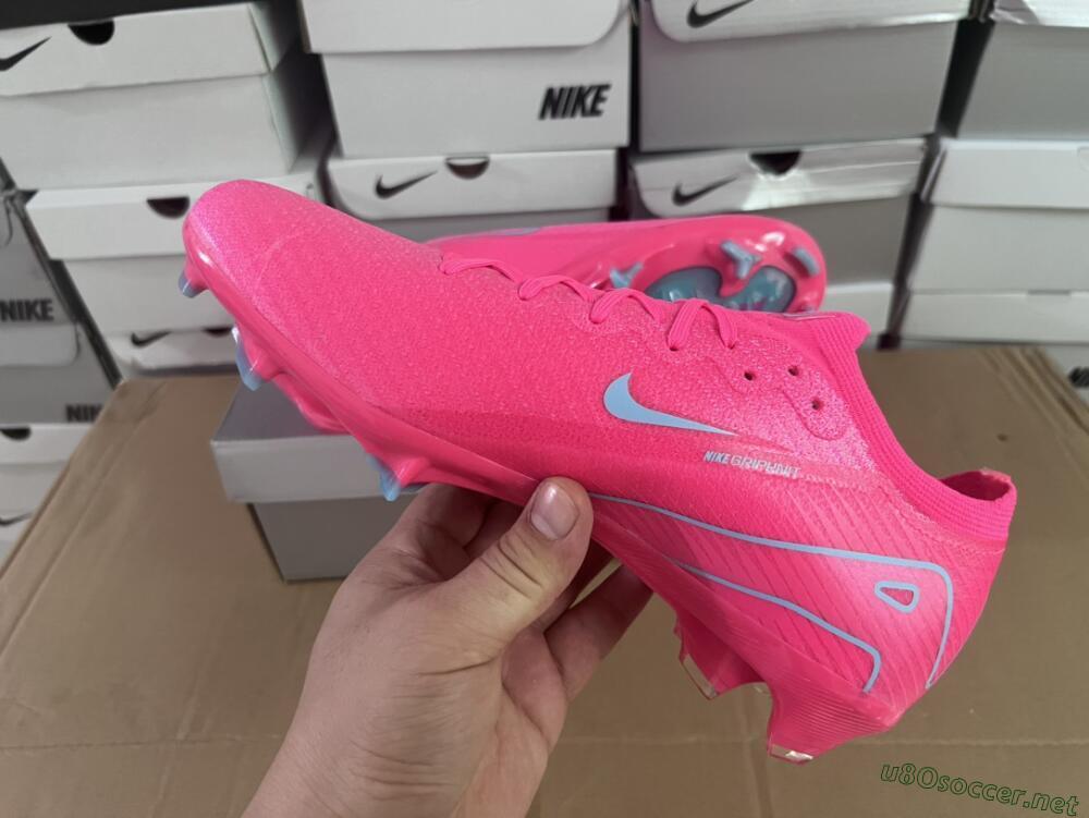 Unisex Nike Air Zoom Mercurial Vapor 16 Elite FG Football Boots - Red/Jade