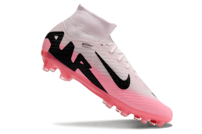 Unisex Nike Air Zoom Mercurial Superfly 9 Elite AG Football Boots - Pink/Red/Black