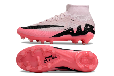 Unisex Nike Air Zoom Mercurial Superfly 9 Elite AG Football Boots - Pink/Red/Black