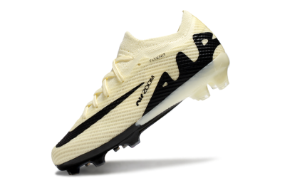 Kids Kids Nike Air Zoom Mercurial Vapor 15 Elite FG Football Boots - Beige/Black