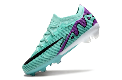 Kids Kids Nike Air Zoom Mercurial Vapor 15 Elite FG Football Boots - Jade/Purple/Black
