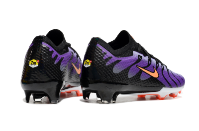 Kids Kids Nike Air Zoom Mercurial Vapor 15 Elite FG Football Boots - Purple/Orange/Black