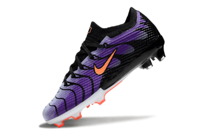 Kids Kids Nike Air Zoom Mercurial Vapor 15 Elite FG Football Boots - Purple/Orange/Black