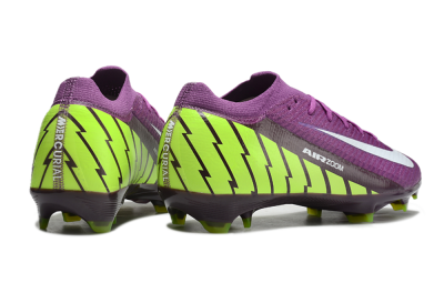 Unisex Nike Air Zoom Mercurial Vapor 16 Elite FG Football Boots - Purple/White/Yellow/Brown