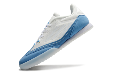 Men's Messi Adizero F50 Freestyle IC Football Shoes - White/Blue/Grey