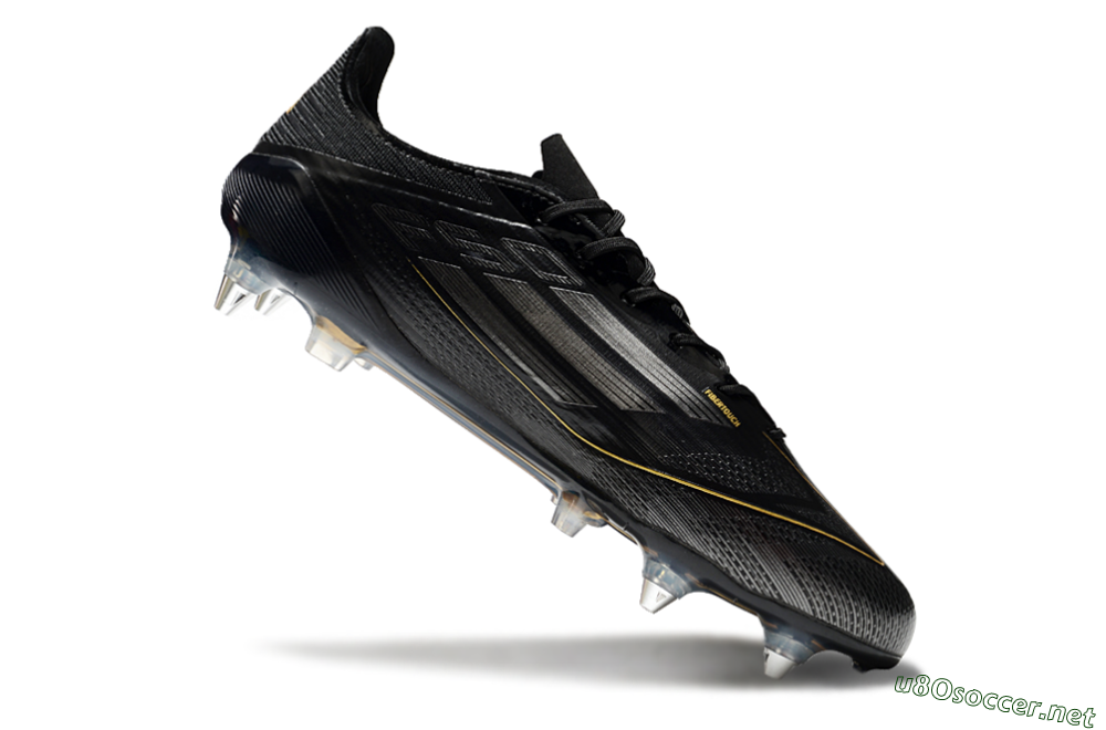 Men's Adidas F50 Elite SG Football Boots - Black/Gold/Silver 4