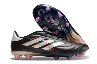 Men's Adidas Copa Pure 2 FG Football Boots - Black/White/Blue