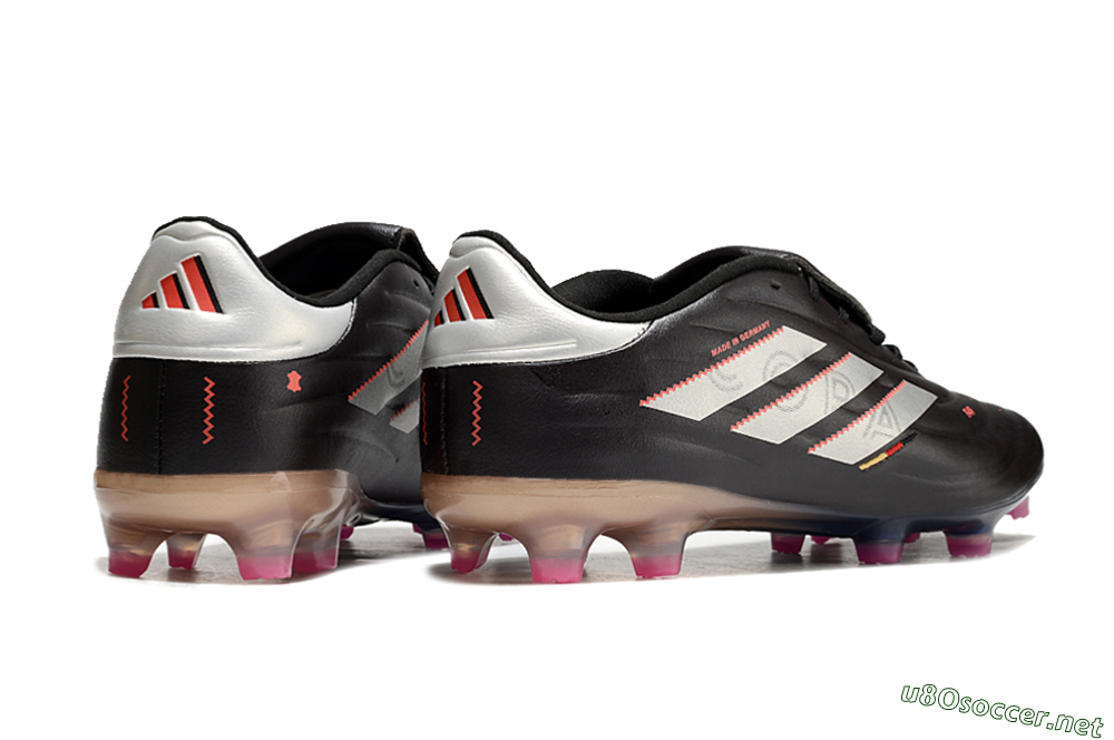 Men's Adidas Copa Pure 2 FG Football Boots - Black/White/Blue 6