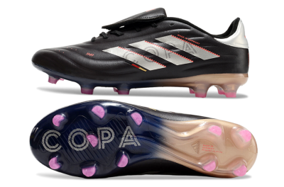 Men's Adidas Copa Pure 2 FG Football Boots - Black/White/Blue