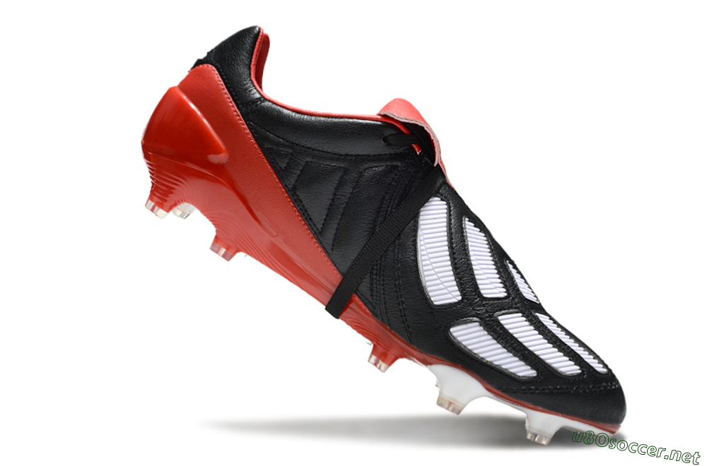 Men's Adidas Predator Mutator Mania Tormentor FG Football Boots - Black/White/Red 4