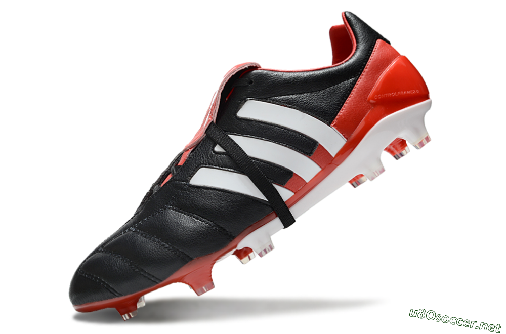 Men's Adidas Predator Mutator Mania Tormentor FG Football Boots - Black/White/Red 5
