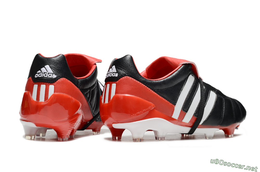 Men's Adidas Predator Mutator Mania Tormentor FG Football Boots - Black/White/Red 6