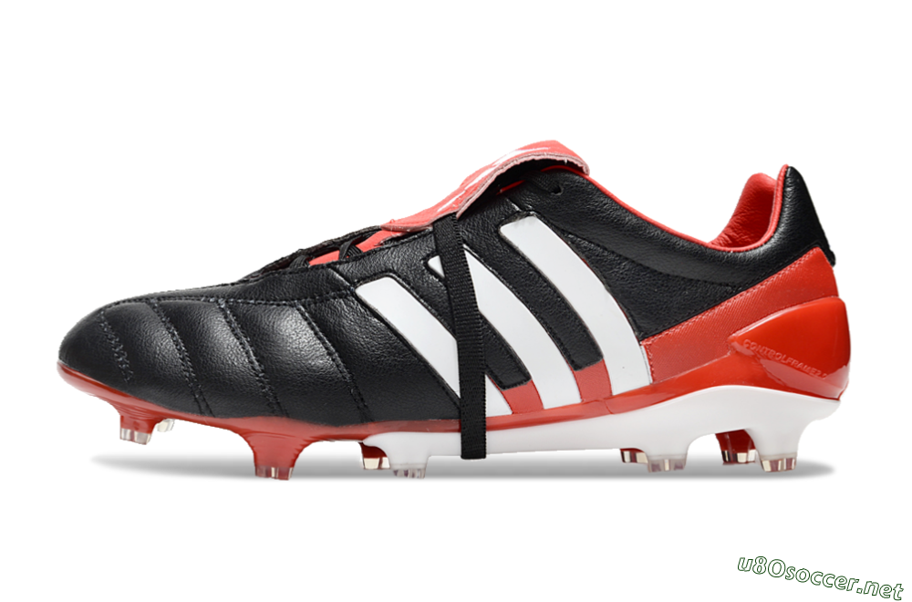 Men's Adidas Predator Mutator Mania Tormentor FG Football Boots - Black/White/Red 0