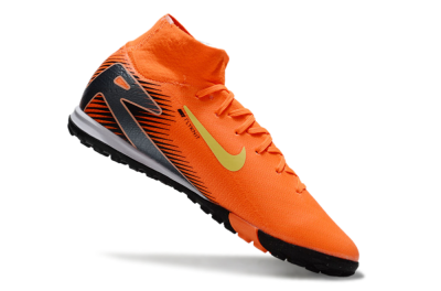 Men's Nike Air Zoom Mercurial Superfly 10 Elite TF Football Shoes - Red/Yellow/Black