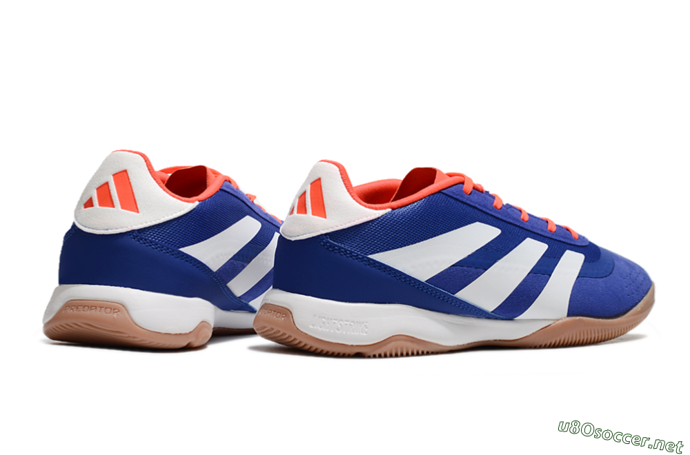 Men's Adidas Predator 24 Elite IC Football Shoes - Blue/White/Brown 6