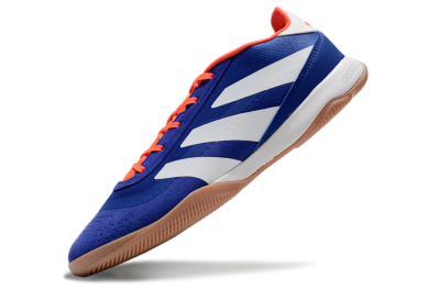 Men's Adidas Predator 24 Elite IC Football Shoes - Blue/White/Brown