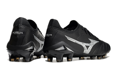 Men's Mizuno Morelia Neo 4 FG Football Boots - Black/White