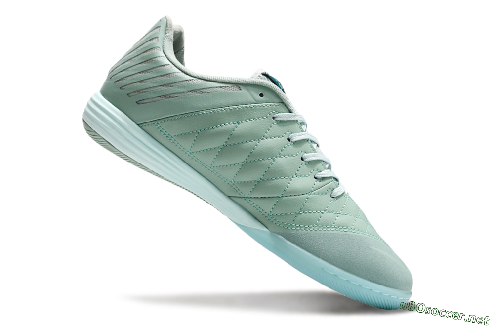 Unisex Nike Lunar Gato 2 IC Football Shoes - Jade/White 4