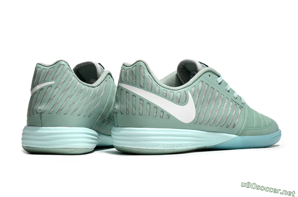 Unisex Nike Lunar Gato 2 IC Football Shoes - Jade/White 6