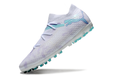 Unisex Puma Future Ultimate MG Football Boots - Beige/Jade/Purple