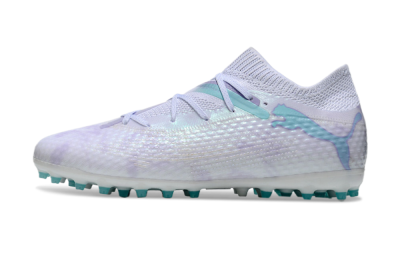 Unisex Puma Future Ultimate MG Football Boots - Beige/Jade/Purple