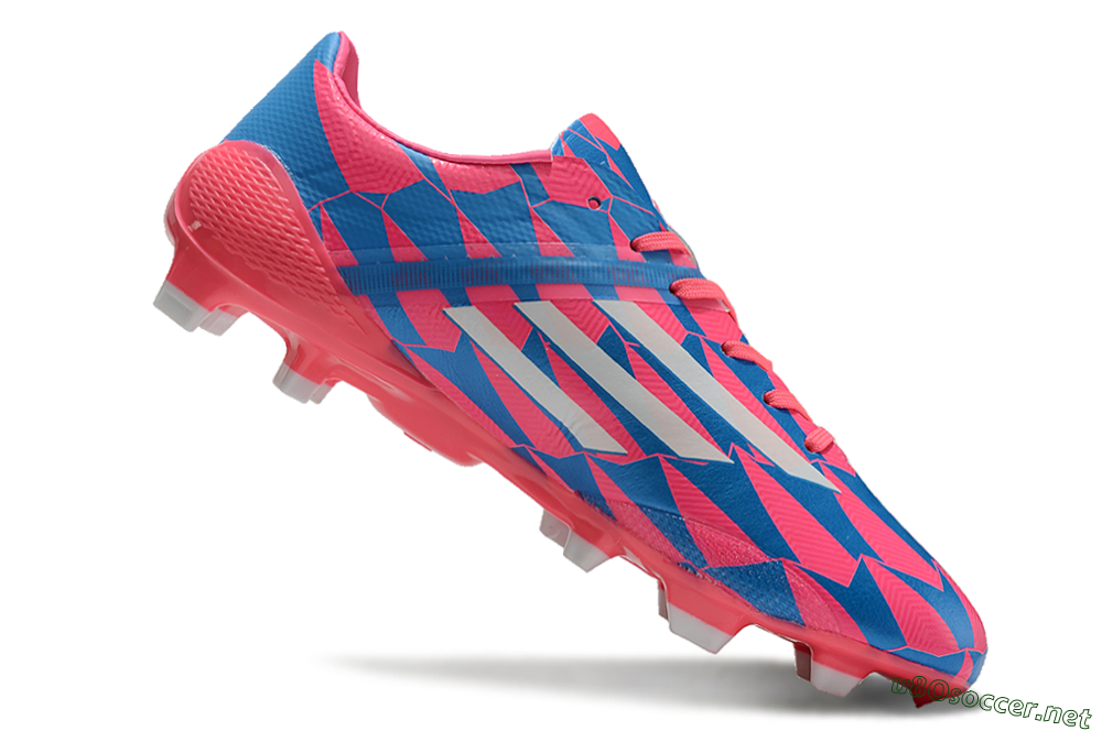 Men's Adidas F50 Elite FG Football Boots - Blue/Red/Silver 4