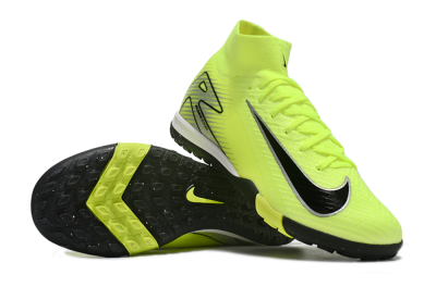 Unisex Nike Air Zoom Mercurial Superfly 10 Elite TF Football Shoes - Yellow/Black/Silver
