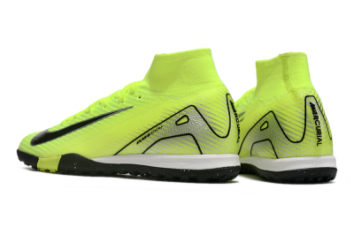 Unisex Nike Air Zoom Mercurial Superfly 10 Elite TF Football Shoes - Yellow/Black/Silver