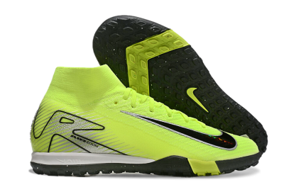 Unisex Nike Air Zoom Mercurial Superfly 10 Elite TF Football Shoes - Yellow/Black/Silver