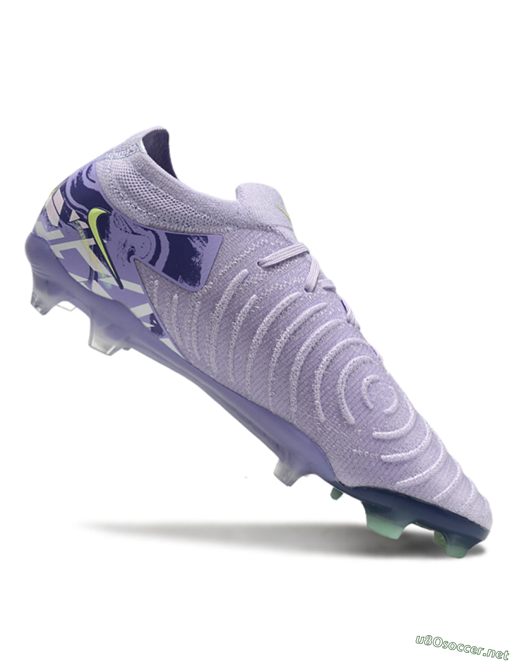 Men's Nike Phantom Luna Elite FG Football Boots - Purple/Yellow/White 4