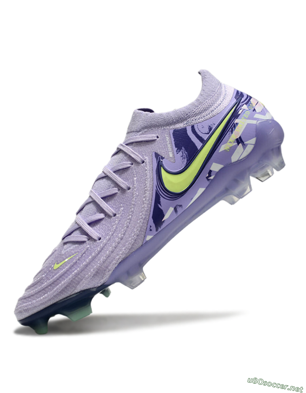 Men's Nike Phantom Luna Elite FG Football Boots - Purple/Yellow/White 5