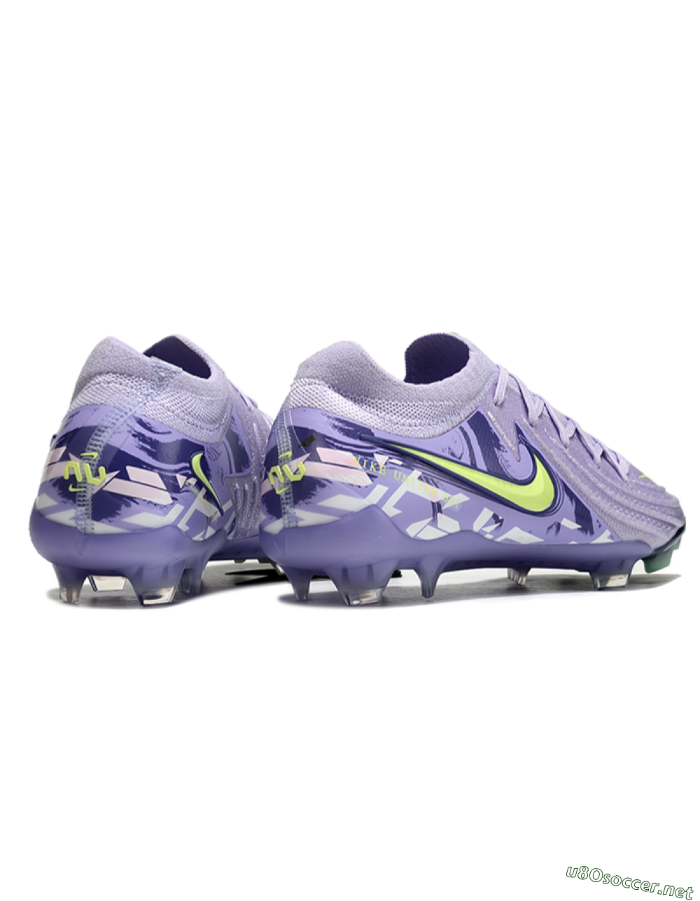 Men's Nike Phantom Luna Elite FG Football Boots - Purple/Yellow/White 6