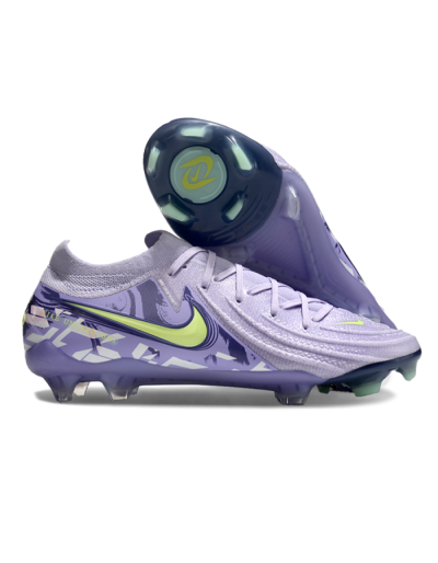Men's Nike Phantom Luna Elite FG Football Boots - Purple/Yellow/White