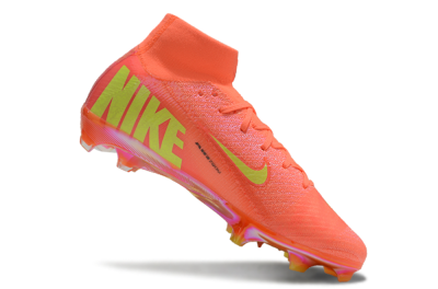 Unisex Nike Air Zoom Mercurial Superfly 10 Elite FG Football Boots - Red/Yellow/Black/Gold