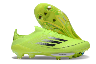 Men's Adidas F50 Lightstrike Elite SG Football Boots - Yellow/Black/White