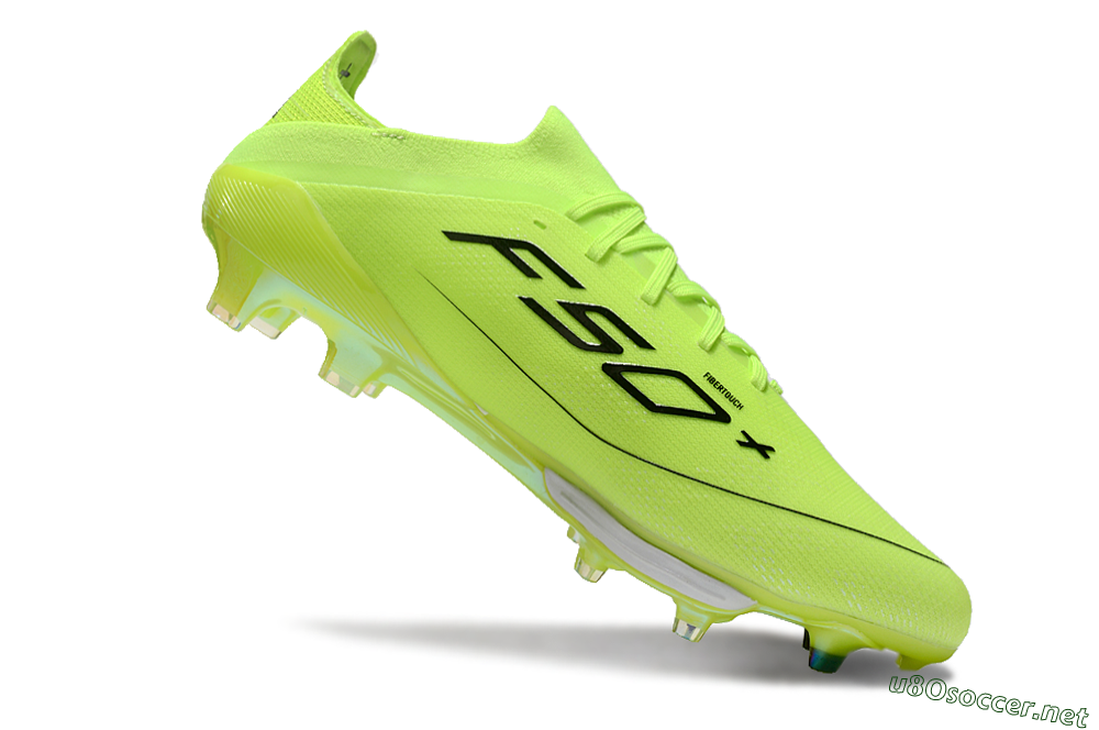 Men's Adidas F50 Lightstrike Elite SG Football Boots - Yellow/Black/White 4