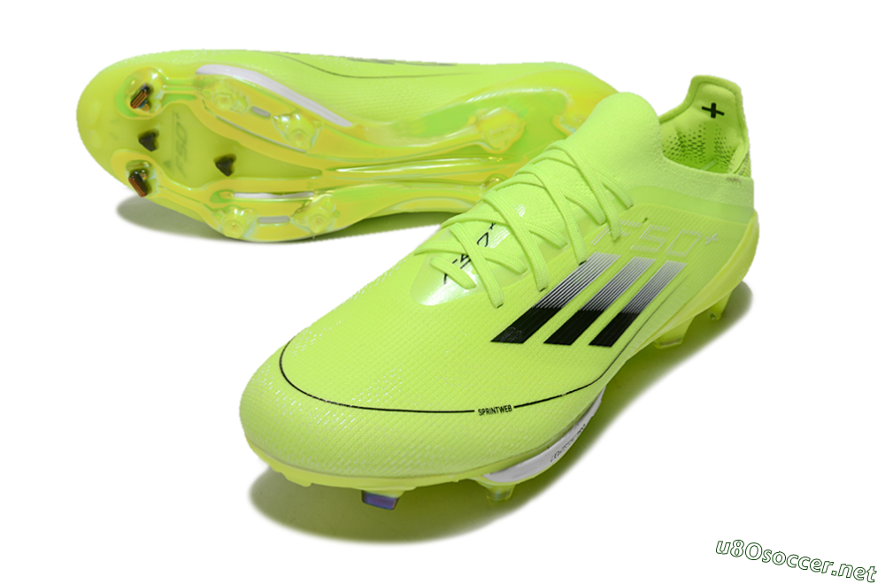 Men's Adidas F50 Lightstrike Elite SG Football Boots - Yellow/Black/White 3